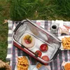 Kosz koszyk piknikowy termiczny składany 30 l na zakupy Podgląd zdjęcia produktu 8
