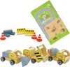 WOOPIE GREEN Drewniany Plac Budowy 5w1 Ruchomy Dźwig XXL Produktbild-Vorschau 13