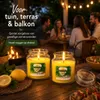 Candela profumata alla citronella - Set da 2 – Allontana le Anteprima dell’immagine prodotto 3