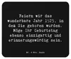 Mr. & Mrs. Panda Mouse Pad Spruch 1925 Geburtstag - Schwarz Produktbild-Vorschau 1