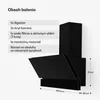 Klarstein Velaire digestor 90 cm - digestor, 820 m³/h Náhľad obrázku produktu 8