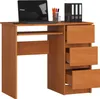 BDW, scrivania per computer con 3 cassetti, cassetto per Anteprima dell’immagine prodotto 1