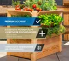 Westmann Premium XL Lärchenholz Hochbeet und Kräuterbeet Produktbild-Vorschau 3