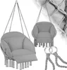 tectake® Hängesessel Samira 80 x 81 x 139 cm Produktbild-Vorschau 10