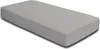 A grey fitted sheet is shown on a white background. Produktbild-Vorschau