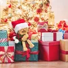 STILVORA Weihnachtsfiguren, Wackelfigur Holz Auto, Lustige Produktbild-Vorschau 7