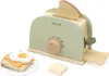 Viga Polarb Toaster-Set aus Holz, Grün + Zubehör Produktbild-Vorschau 3