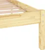 vidaXL Postel z masivního borovicového dřeva 140x190 cm Náhled obrázku produktu 6