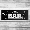 Bar mit Cocktail und Bier Metallschild Produktbild-Vorschau 6