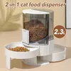2 in 1 Automatischer Trockenfutter Spender Wasserspender & Produktbild-Vorschau 5