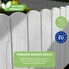 Alpsky bílý dřevěný plot 200 x 30 cm – Flexibilní zahradní Náhled obrázku produktu 8