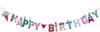 Oblique Unique Happy Birthday Girlande Banner Geburtstag Produktbild-Vorschau 1