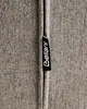 BELIANI Barstuhl 2er Set Taupe Stoffbezug und Metall mit Produktbild-Vorschau 8