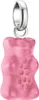 A pink gummy bear charm with a silver loop for attachment. Anteprima dell’immagine prodotto