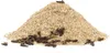 A pile of fine beech smoking meal with whole cloves scattered in front of it, on a white background. Anteprima dell’immagine prodotto