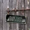Hausbar Metallschild L in 10,5x28cm im Used-Look Produktbild-Vorschau 3