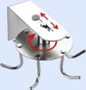 Ganci da cucina, acciaio inox, girevoli, 6 ganci Anteprima dell’immagine prodotto 10