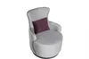 Runder Clubsessel Sofa Couch Relax Einsitzer Polster Möbel Produktbild-Vorschau 6