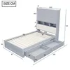 Flieks Jugendbett 90x200cm mit Led und Steckdose, Holzbett Produktbild-Vorschau 6