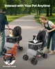 SucceBuy, passeggino pieghevole per cani, capacità di Anteprima dell’immagine prodotto 5