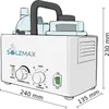 A diagram of a SalzMax device with dimensions indicated. Produktbild-Vorschau