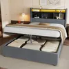 okwish Lit simple 140x200 avec veilleuse et prise, lit Voir les images du produit 1
