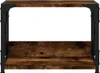 vidaXL Stojan na tlačiarne 2 police Smoked Oak 44x26x31,5 Náhľad obrázku produktu 4