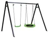 LEAN 29181 Balançoire de jardin avec support 2 en 1, 260 × Voir les images du produit 1