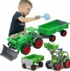 Farmer Technic Traktor + Frontschaufel + 2-Achsanhänger für Produktbild-Vorschau 17