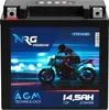 NRG AGM Motorradbatterie YTX14-BS 14,5Ah 12V Produktbild-Vorschau 1