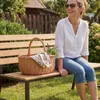 di volio Gartenbank TARZO - Beige, Sitzbank mit Lehne für Produktbild-Vorschau 7