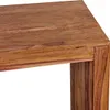 Close-up of the corner of a wooden table. Anteprima dell’immagine prodotto