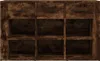 vidaXL Příborník kouřový dub 100x30x59,5 cm výrobek ze Náhled obrázku produktu 4