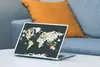 MuchoWow® Laptop Aufkleber Sticker Cover Weltkarte - Tiere Produktbild-Vorschau 4