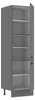 Küche NESSA Hochschrank 60 cm Anthrazit Küchenzeile Produktbild-Vorschau 2