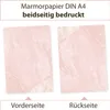 Briefpapier Marmor Rot (50 Blatt) BEIDSEITIGES Produktbild-Vorschau 2