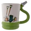 Gartenwerkzeuge Kaffeebecher mit Gartenschlauch Henkel Produktbild-Vorschau 1