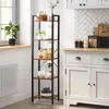 Songmics Regal mit 5 Ebenen vintagebraun, 30x40x153 cm Produktbild-Vorschau 5