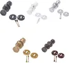 A collection of door knobs and related hardware, displayed in separate groups against a white background. Anteprima dell’immagine prodotto