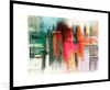 MuchoWow® Gerahmtes Poster Ölgemälde - Abstrakt 90x60 cm - Produktbild-Vorschau 1