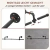 Kleiderstange, Wandhängende Industrielle Garderobe,  Produktbild-Vorschau 5