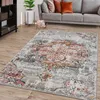 TT Home Wohnzimmer Teppich Kurzflor In Abstraktem Produktbild-Vorschau 1