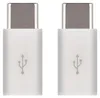 Adaptér micro USB-B 2.0 / USB-C 2.0, bílý, 2 ks Náhľad obrázku produktu