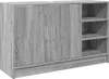 vidaXL Waschbeckenunterschrank Grau Sonoma 90x29x55 cm Produktbild-Vorschau 1