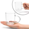 com-four® 6x Teegläser mit Henkel - 400 ml Kaffeeglas aus Produktbild-Vorschau 6