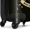 NoBoringSuitcases.com - Pánský kufr s lebkou černý - Vhodný Náhled obrázku produktu 6