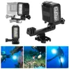 45 m vodotesná LED potápačská lampa pre kameru GoPro HERO 4 Náhľad obrázku produktu 8