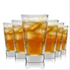 6x Jim Beam Glas 340 ml Stapelbar Longdrink Whiskey Kontur Produktbild-Vorschau 1