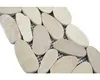 Flusskieselborde BO IN14KS 10x30 cm weiß Produktbild-Vorschau 3
