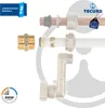 tecuro Doppelnippel mit beidseitig Eurokonus G 3/4 Zoll AG, Produktbild-Vorschau 5